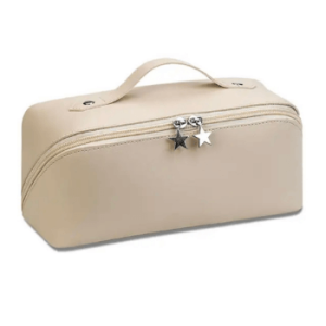 Stylish and compact Make Up Purse for cosmetics organization.